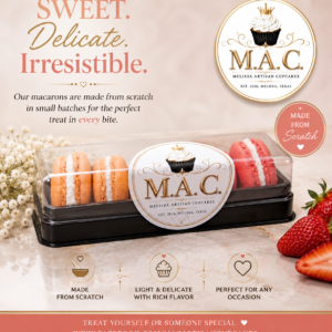 Fall French Macarons 6 pack